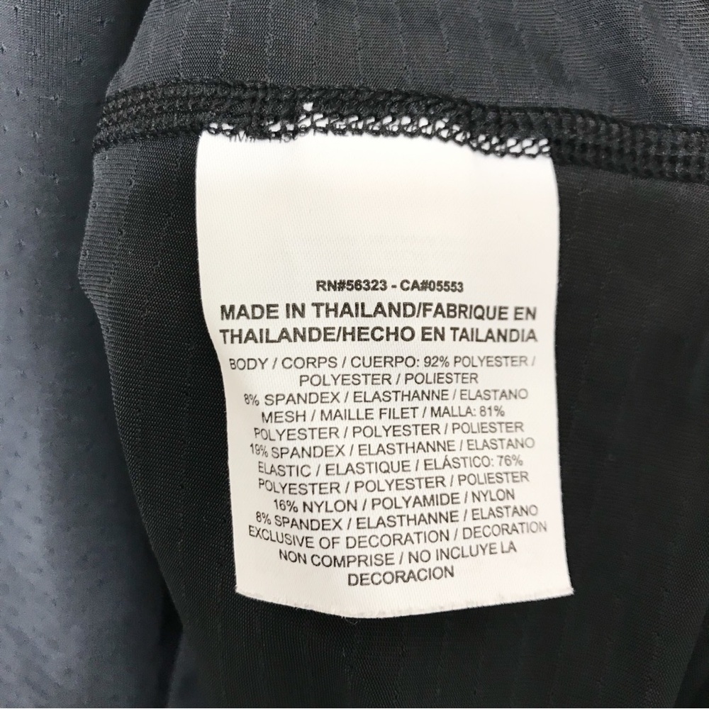 Nike Elastika Dri Fit Solid Black Training Tank T… - image 5